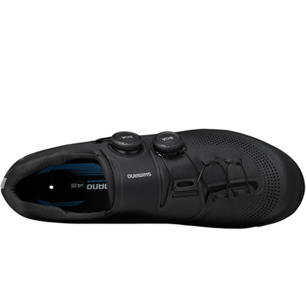 Shimano zapatillas ciclismo carretera RC7 WIDE vista trasera