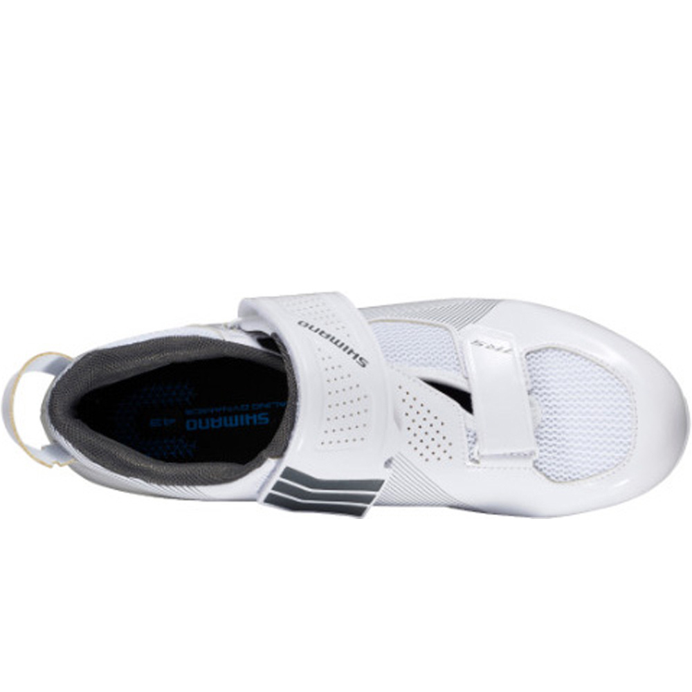Shimano zapatillas ciclismo carretera Zapatillas Shimano Tri TR501 vista superior