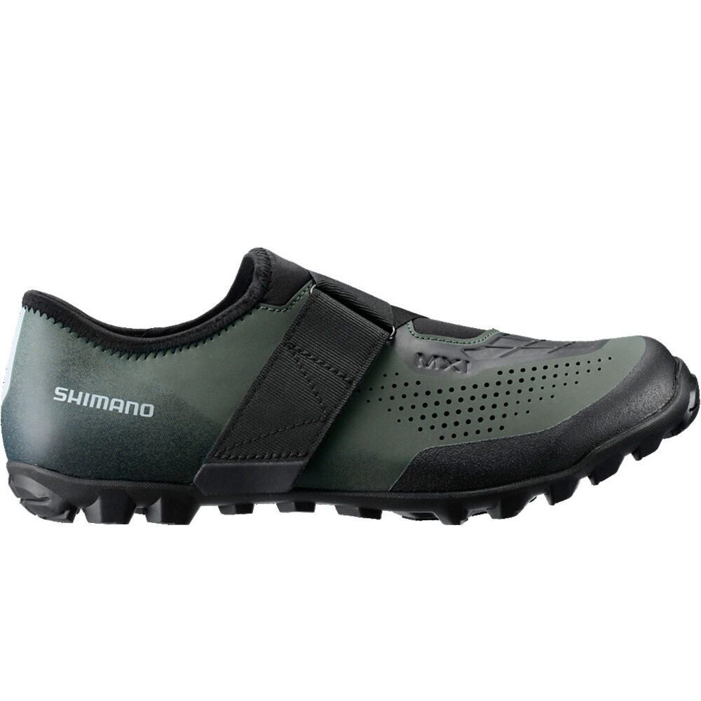 Shimano zapatillas mtb Bicycle Shoes SH-MX101 lateral exterior