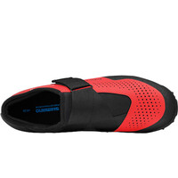 Shimano zapatillas mtb Zapatillas Shimano SH-MX100 vista trasera