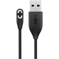 Shokz accesorio ciclismo OpenSwim Pro Charging Cable Black vista frontal