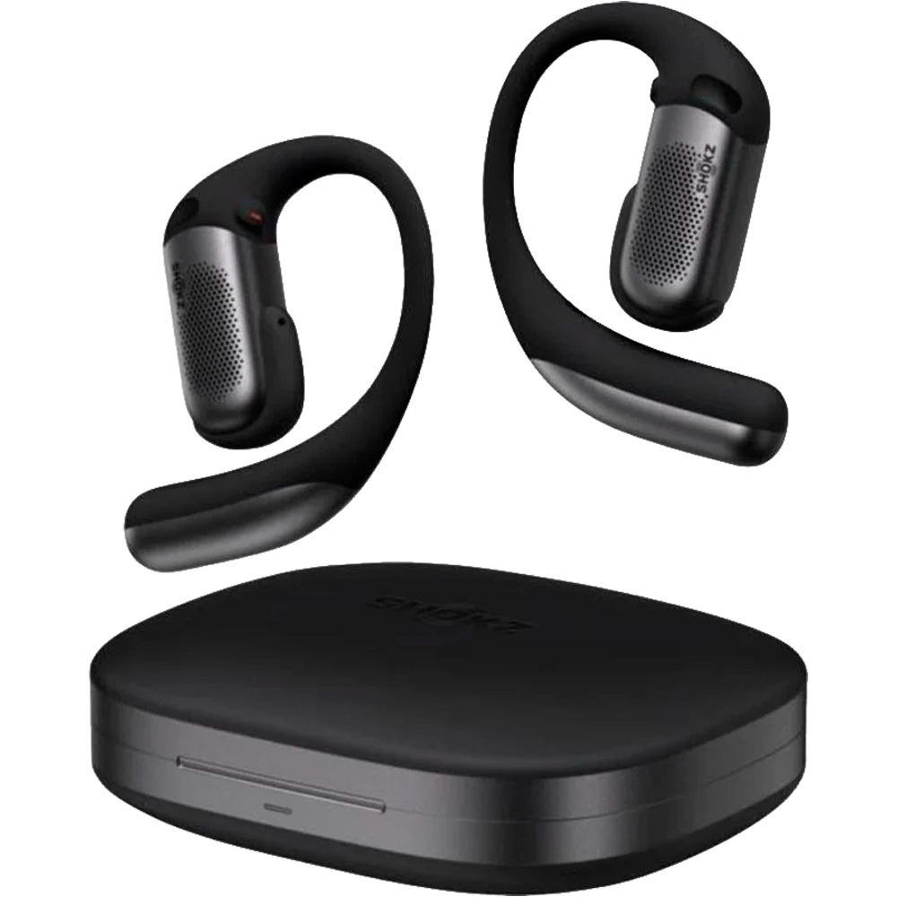 Shokz sonido OpenFit Pro vista frontal