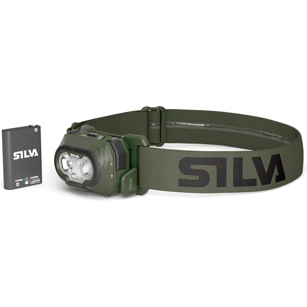 Silva frontal DISCOVER HYBRID Green frontal 500 lm/IP65/Li-Po 1.25 Ah(4.6 01