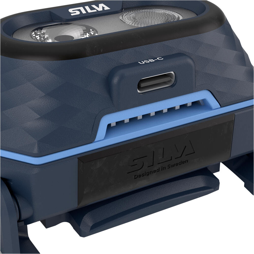 Silva frontal EXPLORE 5 Blue frontal 720 lm/IP68/Li-Ion 2.0 Ah/USB-C 03