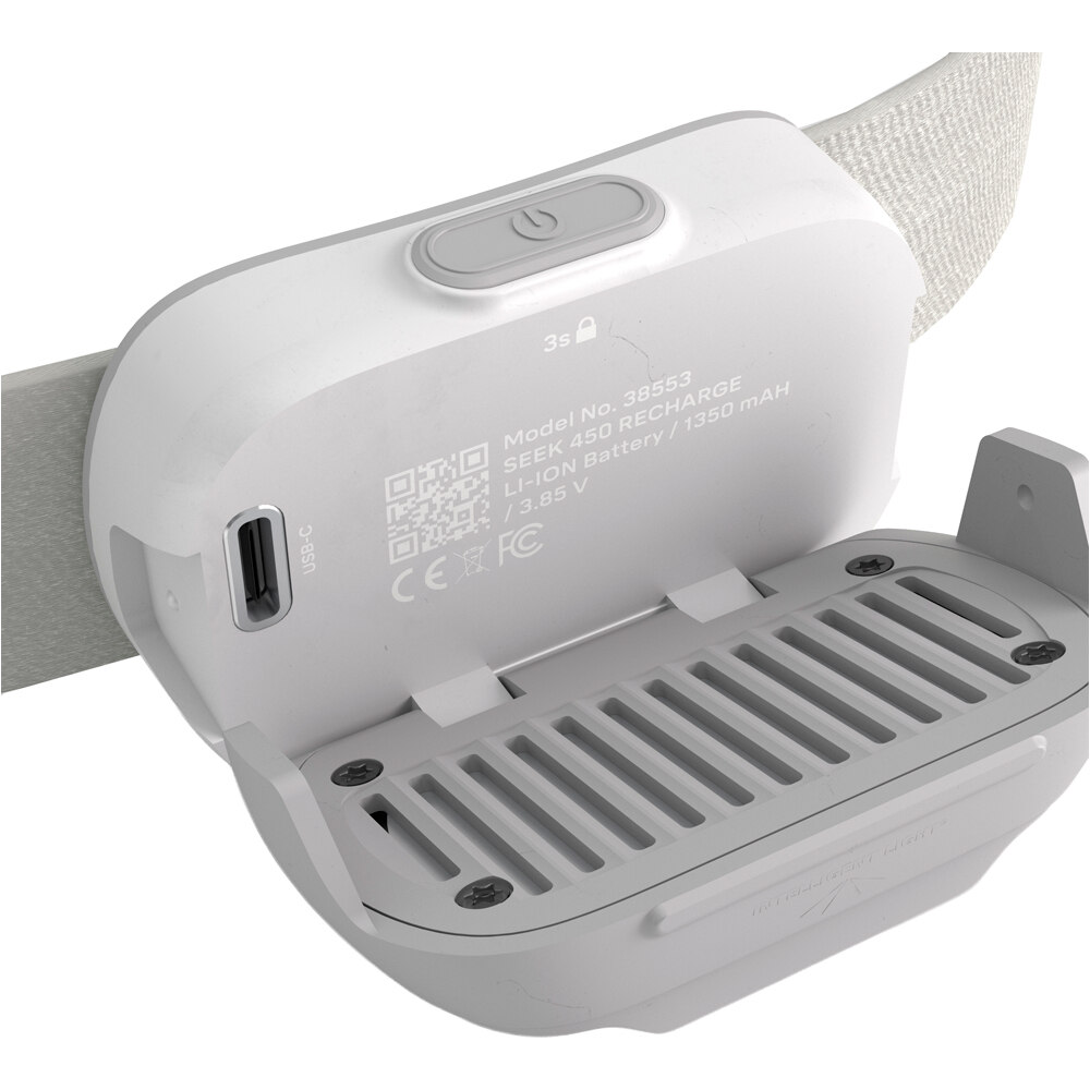 Silva frontal SEEK RECHARGE Whiteout frontal 600 lm/IP65/Li-Po 1,35/USB-C 02