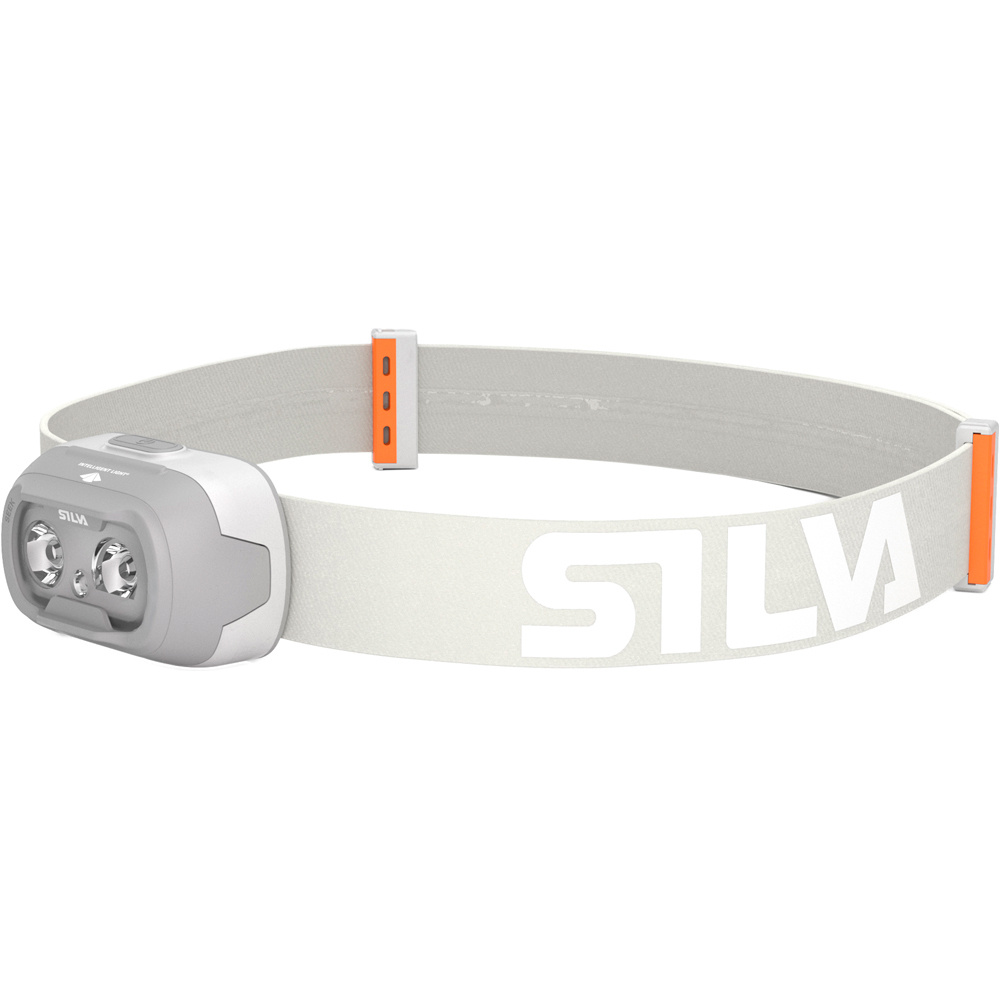 Silva frontal SEEK RECHARGE Whiteout frontal 600 lm/IP65/Li-Po 1,35/USB-C vista frontal