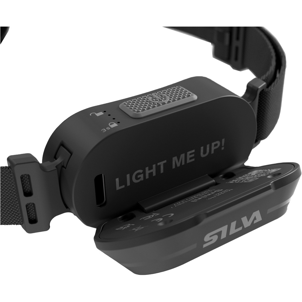 Silva frontal SMINI Black frontal 250 lm/IPX5/Li-Po 700 mAh/USB-C 08
