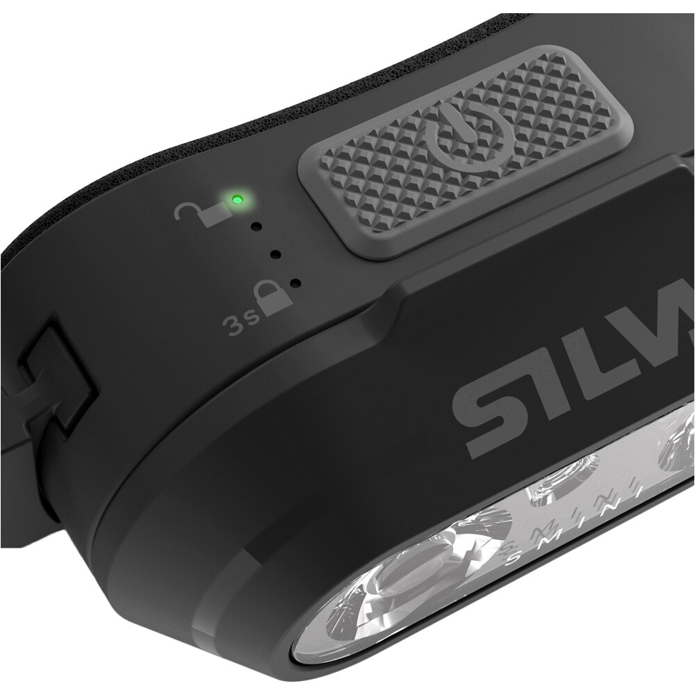 Silva frontal SMINI FLY Black frontal 250 lm/IPX5/Li-Po 700 mAh/USB-C 05