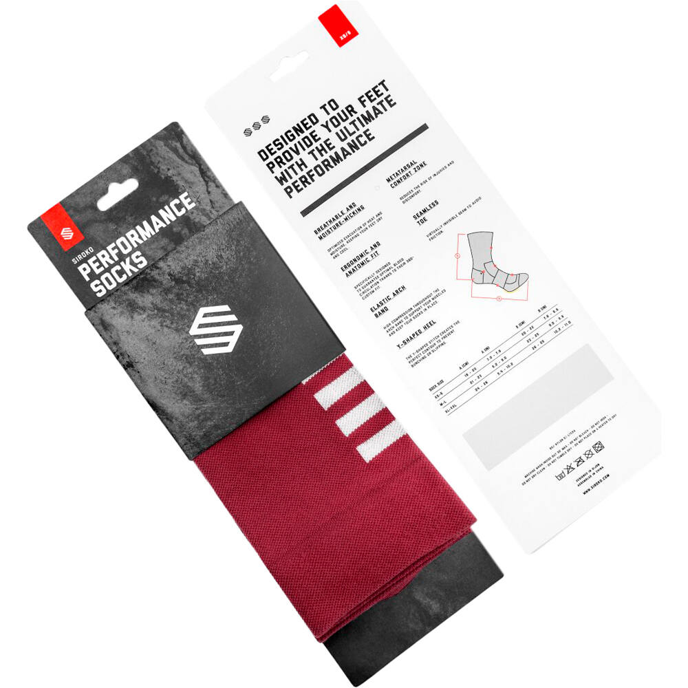 Siroko calcetines ciclismo S1 vista detalle