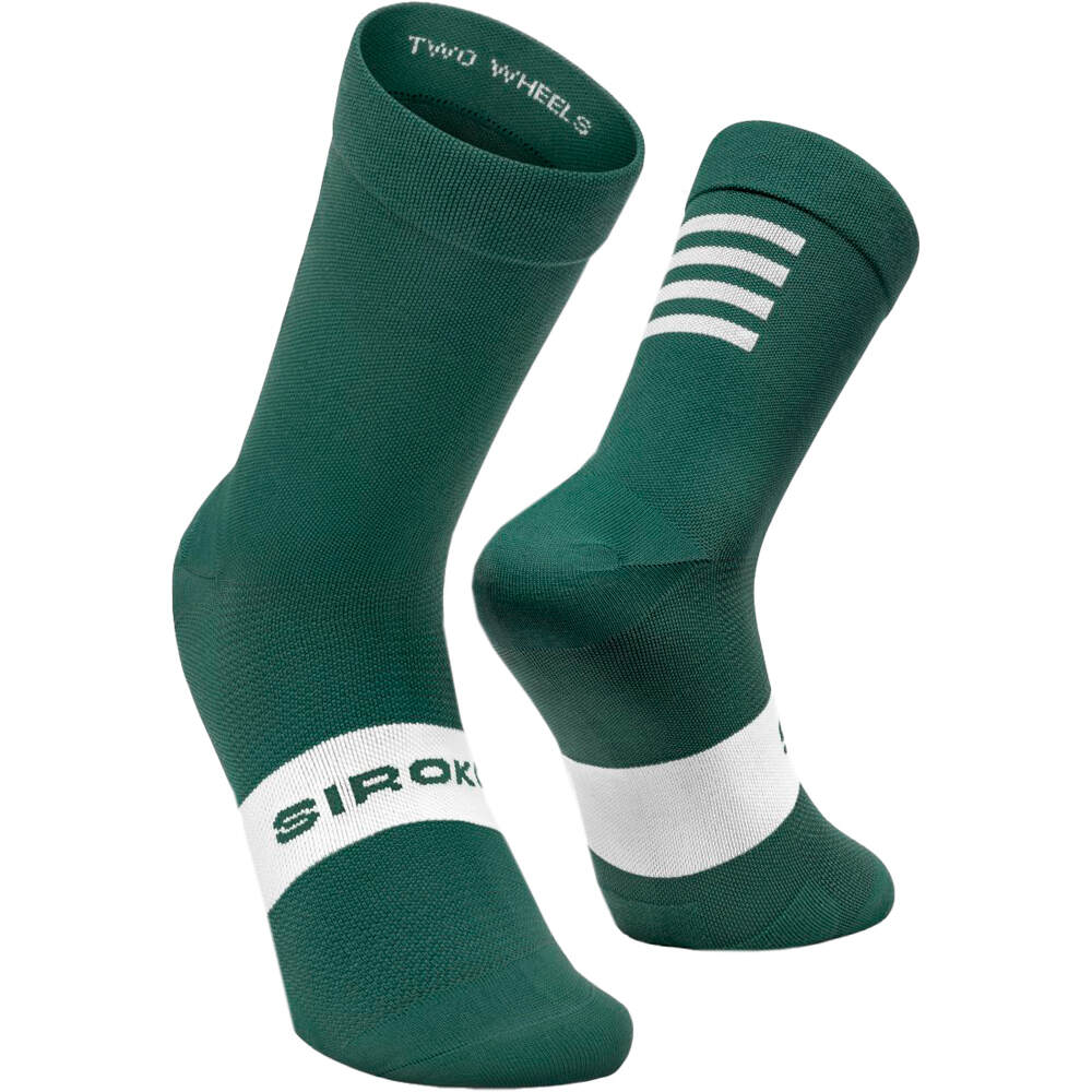 Siroko calcetines ciclismo S1 vista trasera