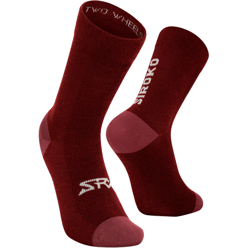 Siroko calcetines ciclismo SRX vista trasera