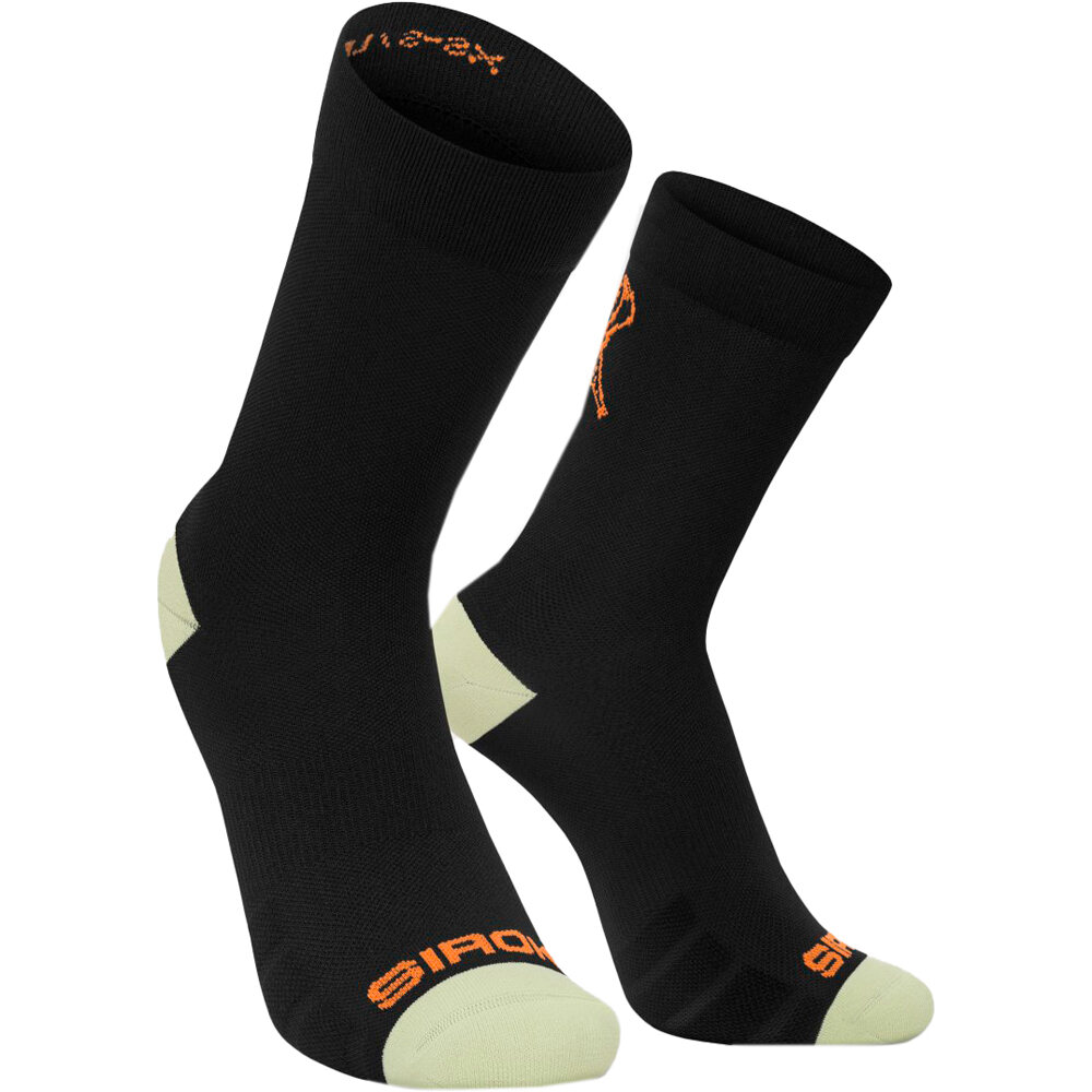Siroko calcetines ciclismo ST1 vista frontal
