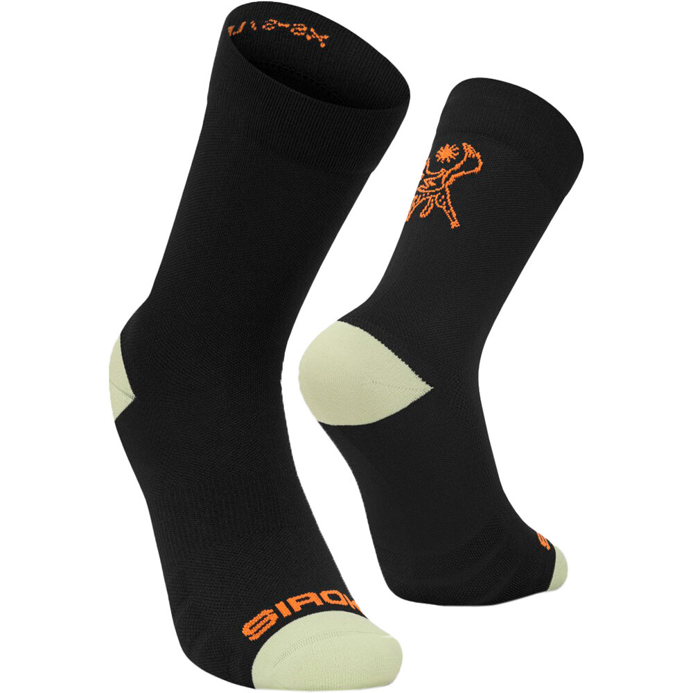 Siroko calcetines ciclismo ST1 vista trasera