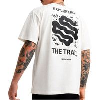 Siroko camiseta ciclismo hombre Exploring Sand vista trasera
