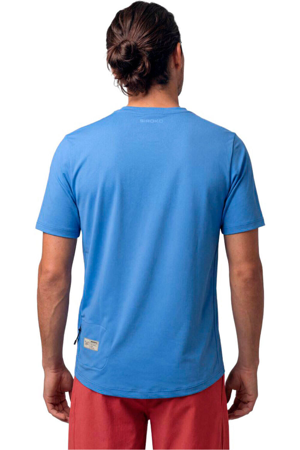 Siroko camiseta ciclismo hombre Linden vista trasera