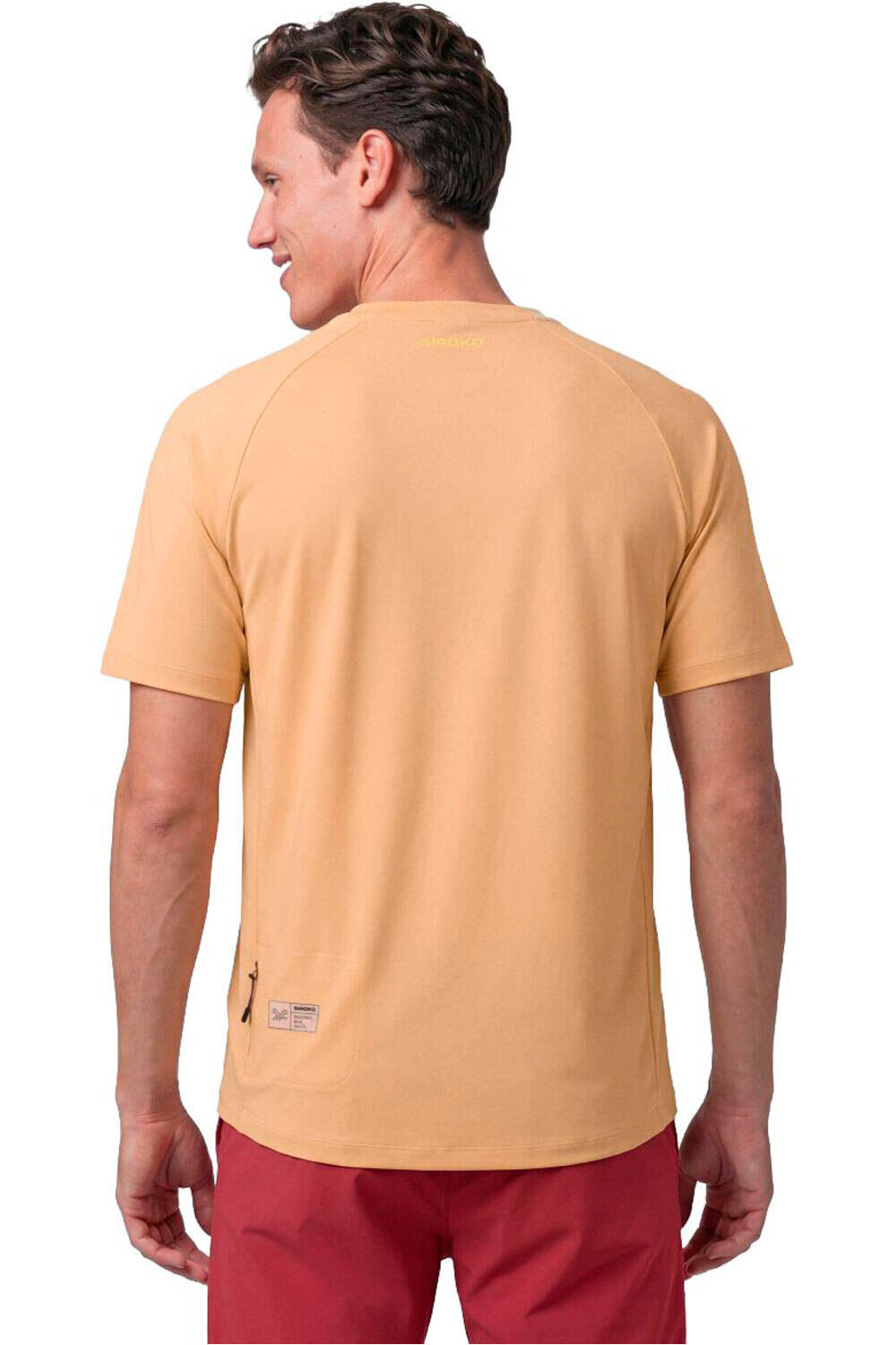 Siroko camiseta ciclismo hombre Linden vista trasera