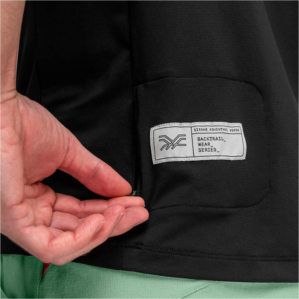 Siroko camiseta ciclismo hombre Locust vista detalle
