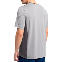 Siroko camiseta ciclismo hombre MTB Berm Gray vista trasera