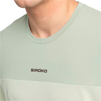 Siroko camiseta ciclismo hombre MTB Berm Matcha vista detalle