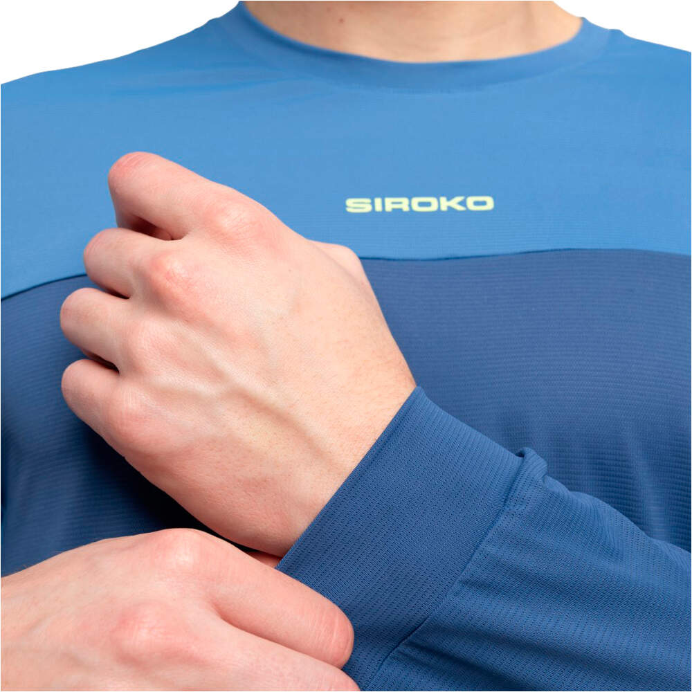 Siroko camiseta ciclismo hombre MTB Endo Blue 03