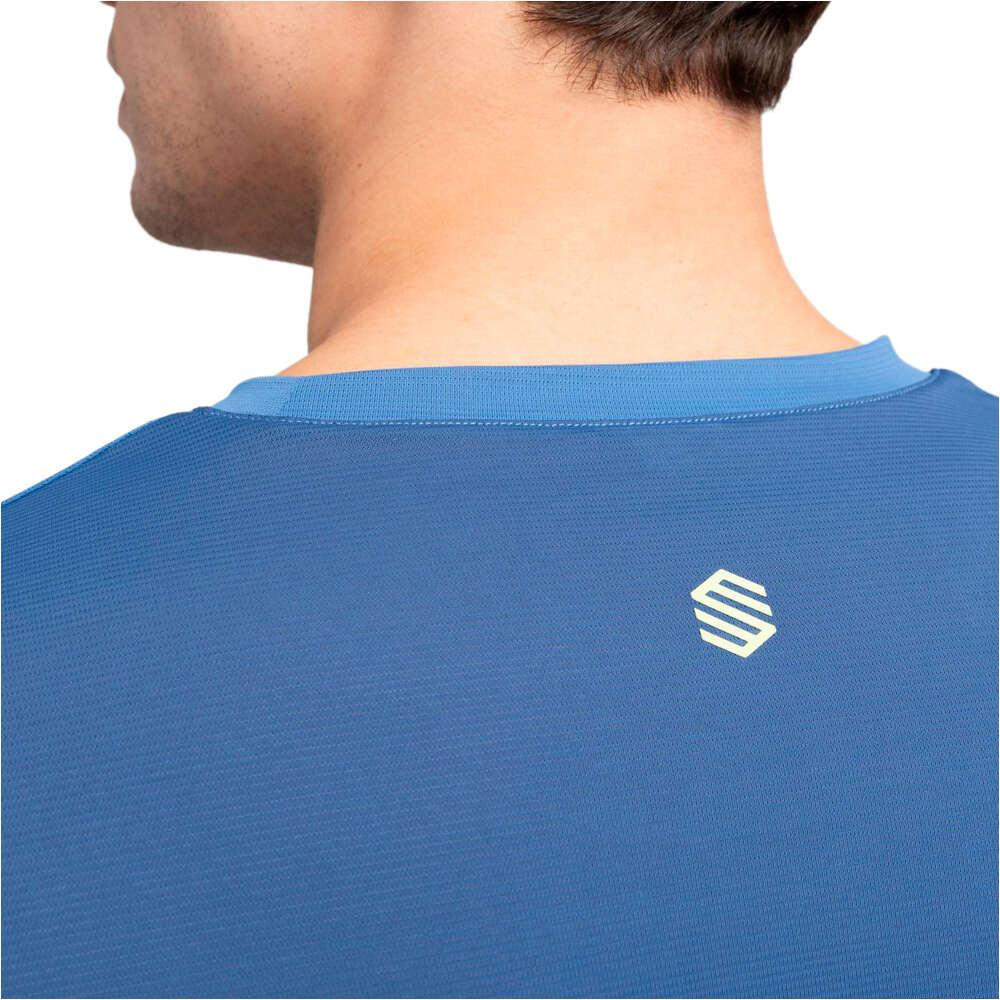 Siroko camiseta ciclismo hombre MTB Endo Blue vista detalle