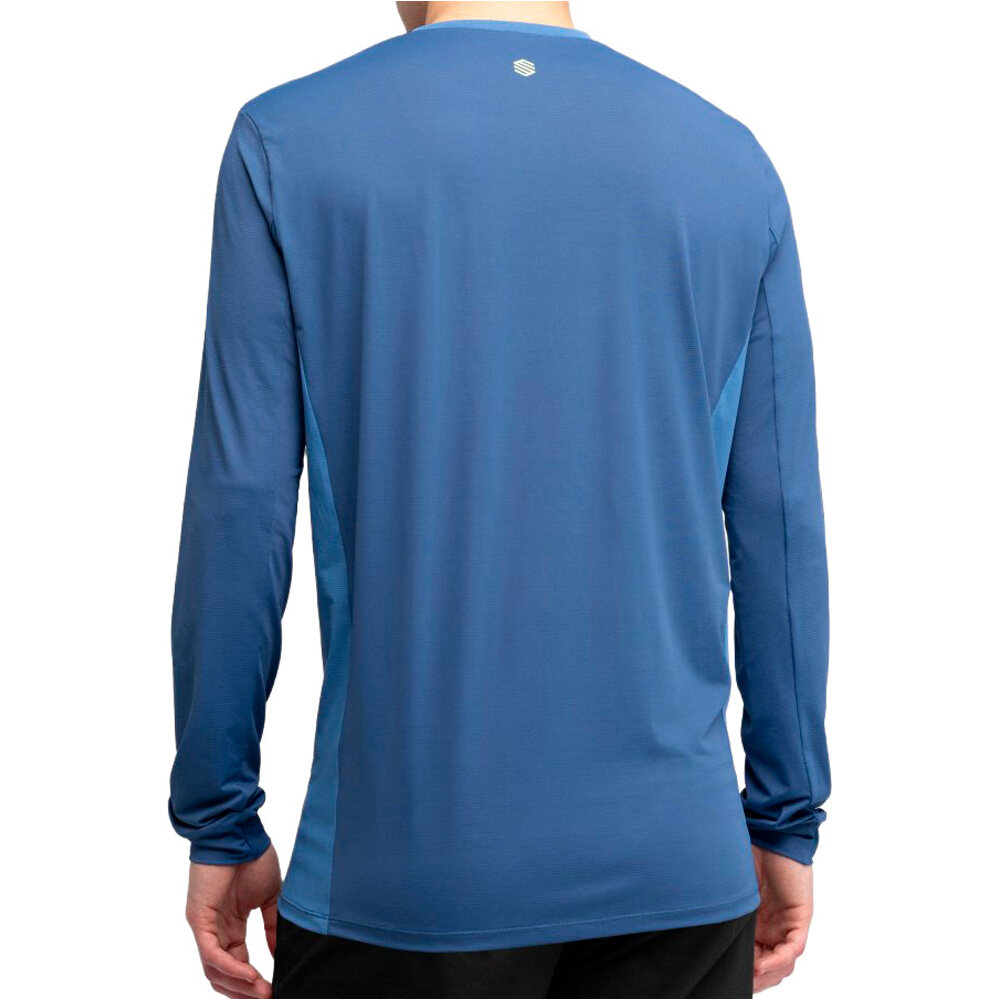 Siroko camiseta ciclismo hombre MTB Endo Blue vista trasera