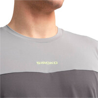 Siroko camiseta ciclismo hombre MTB Endo Gray vista detalle