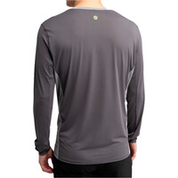 Siroko camiseta ciclismo hombre MTB Endo Gray vista trasera