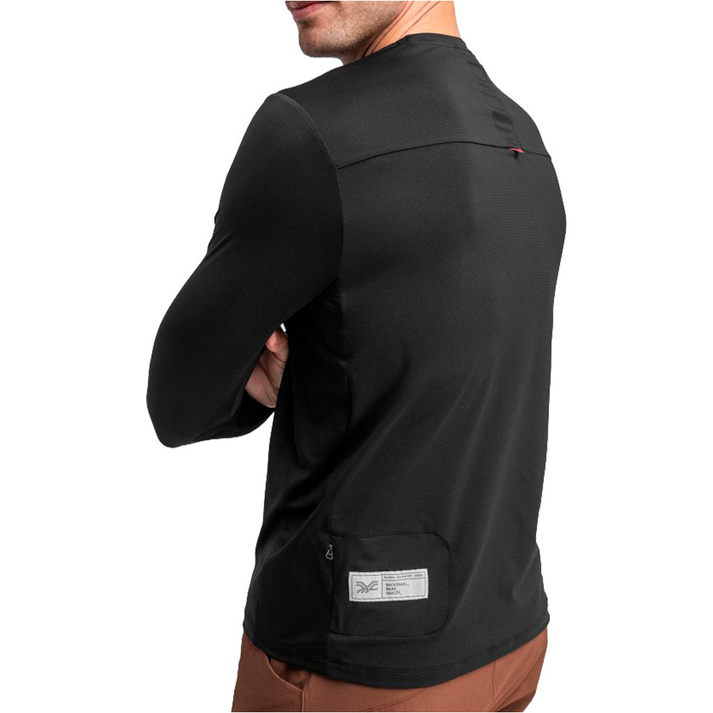 Siroko camiseta ciclismo hombre Rubra vista trasera