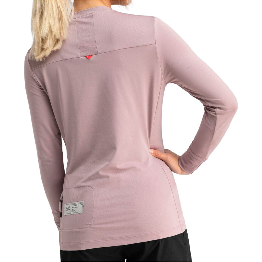 Siroko camiseta ciclismo mujer Altiplano vista trasera
