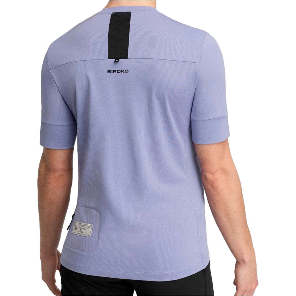 Siroko camiseta ciclismo mujer Aria vista trasera