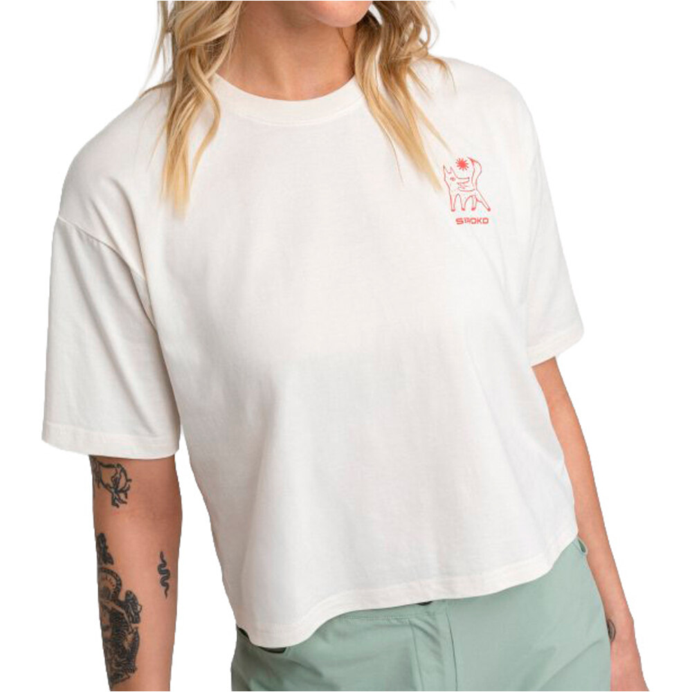 Siroko camiseta ciclismo mujer Feel Sand vista frontal