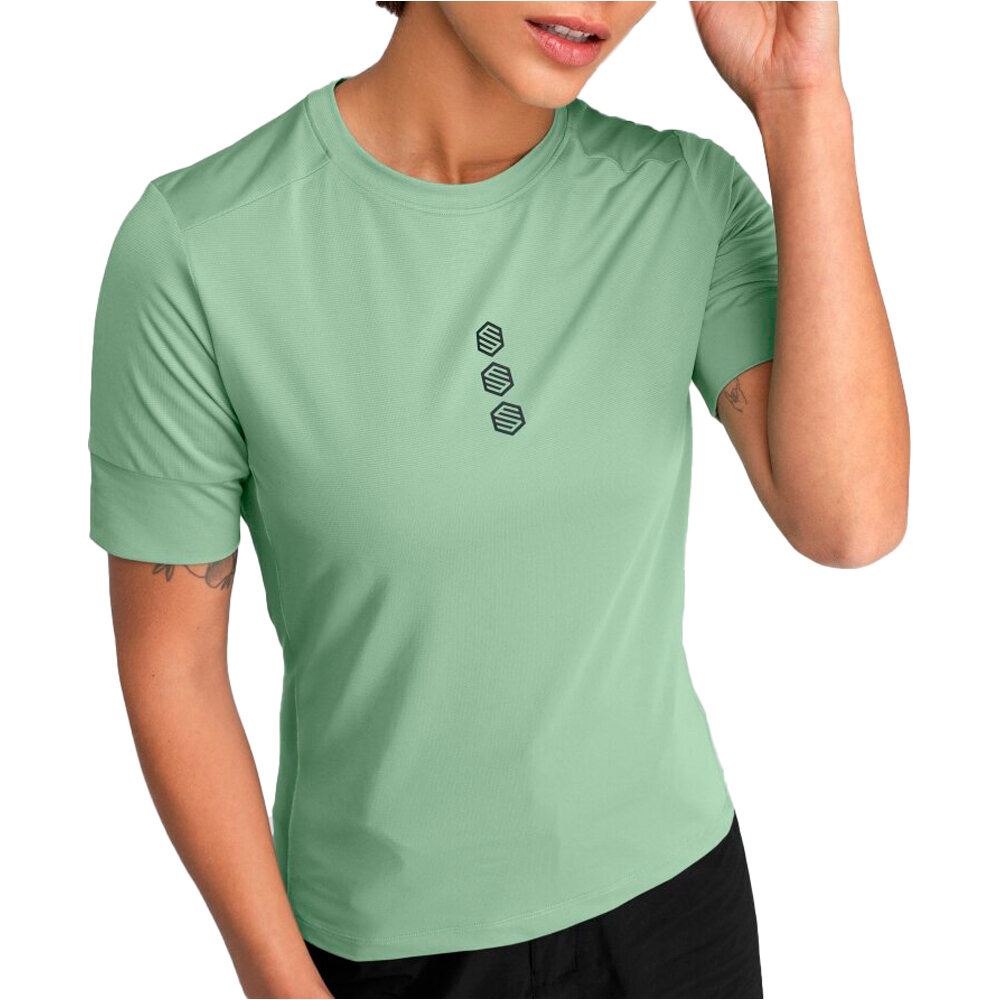 Siroko camiseta ciclismo mujer Juniper vista frontal