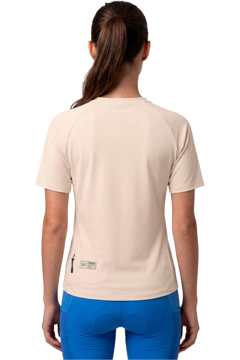 Siroko camiseta ciclismo mujer Linden-W vista trasera