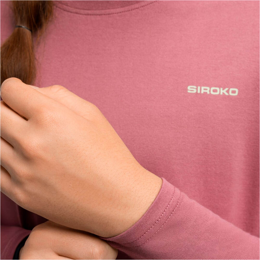 Siroko camiseta ciclismo mujer Rutted-W vista detalle