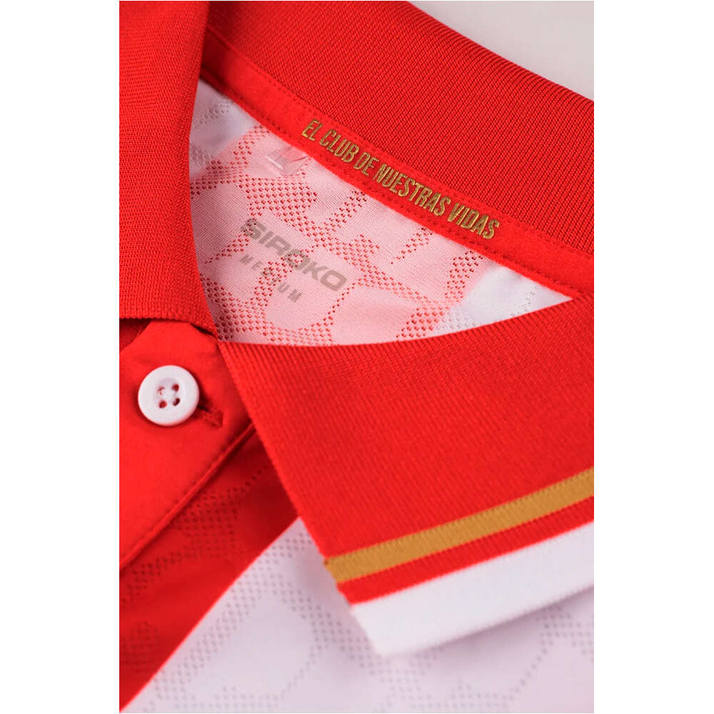 Siroko camiseta de fútbol oficiales SPORTING GIJON 27 HOME SS SHIRT 04