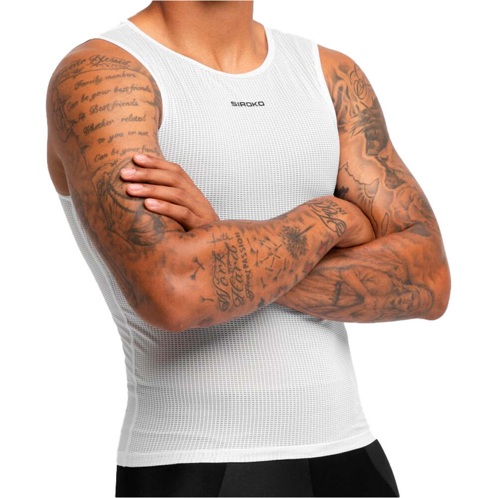 Siroko camiseta térmica manga corta Core Airborne vista frontal