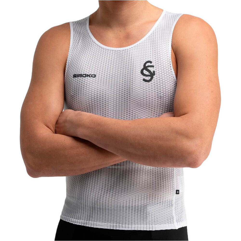 Siroko camiseta térmica manga corta SC BL Batalla vista frontal