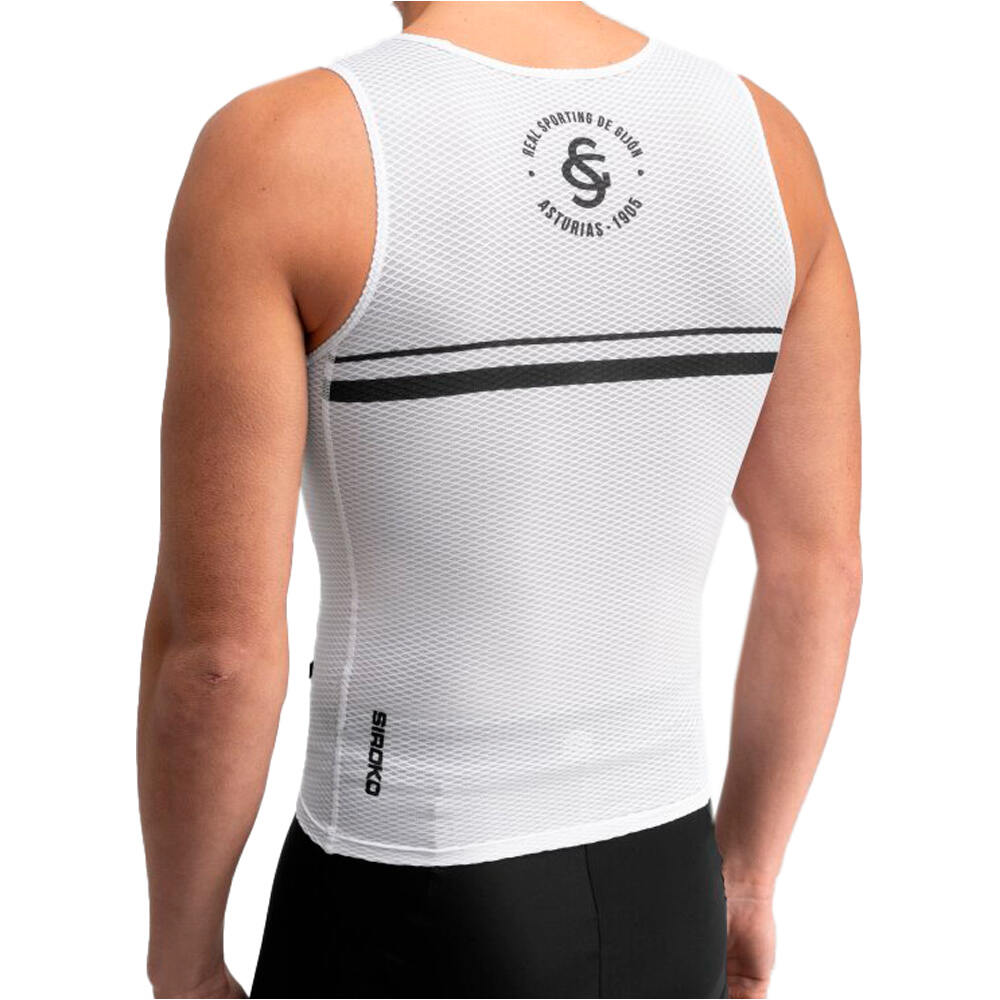 Siroko camiseta térmica manga corta SC BL Capitn vista trasera