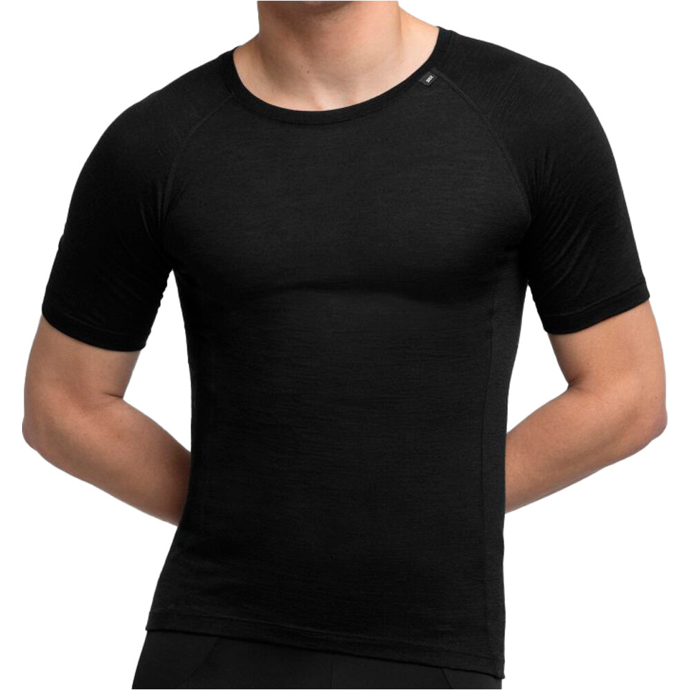 Siroko camiseta térmica manga corta SRX Black Ice vista frontal