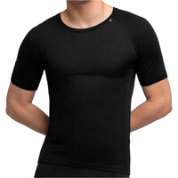 Siroko camiseta térmica manga corta SRX Black Ice vista frontal