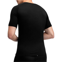 Siroko camiseta térmica manga corta SRX Black Ice vista trasera