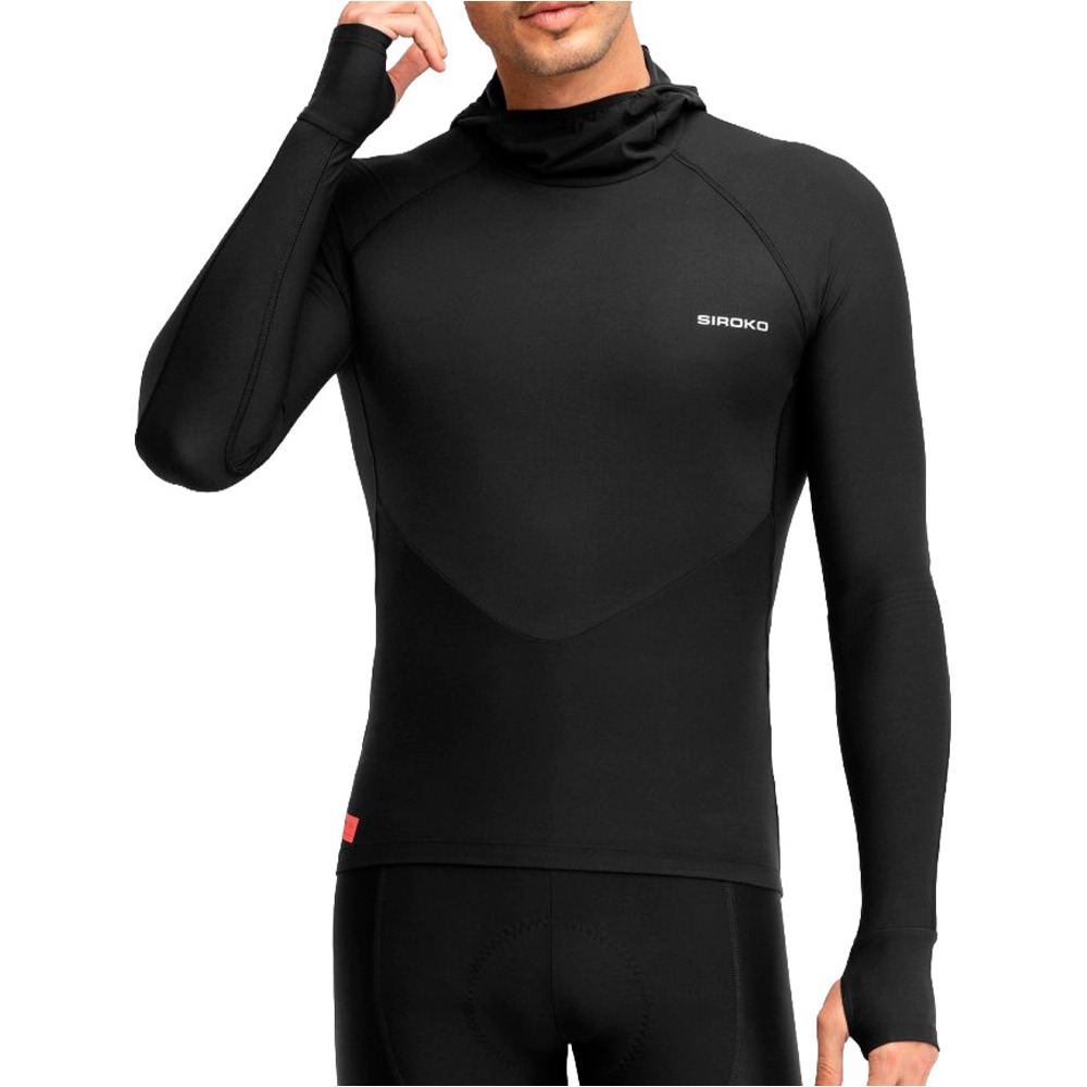 Siroko camiseta térmica manga larga DW Finestre vista frontal