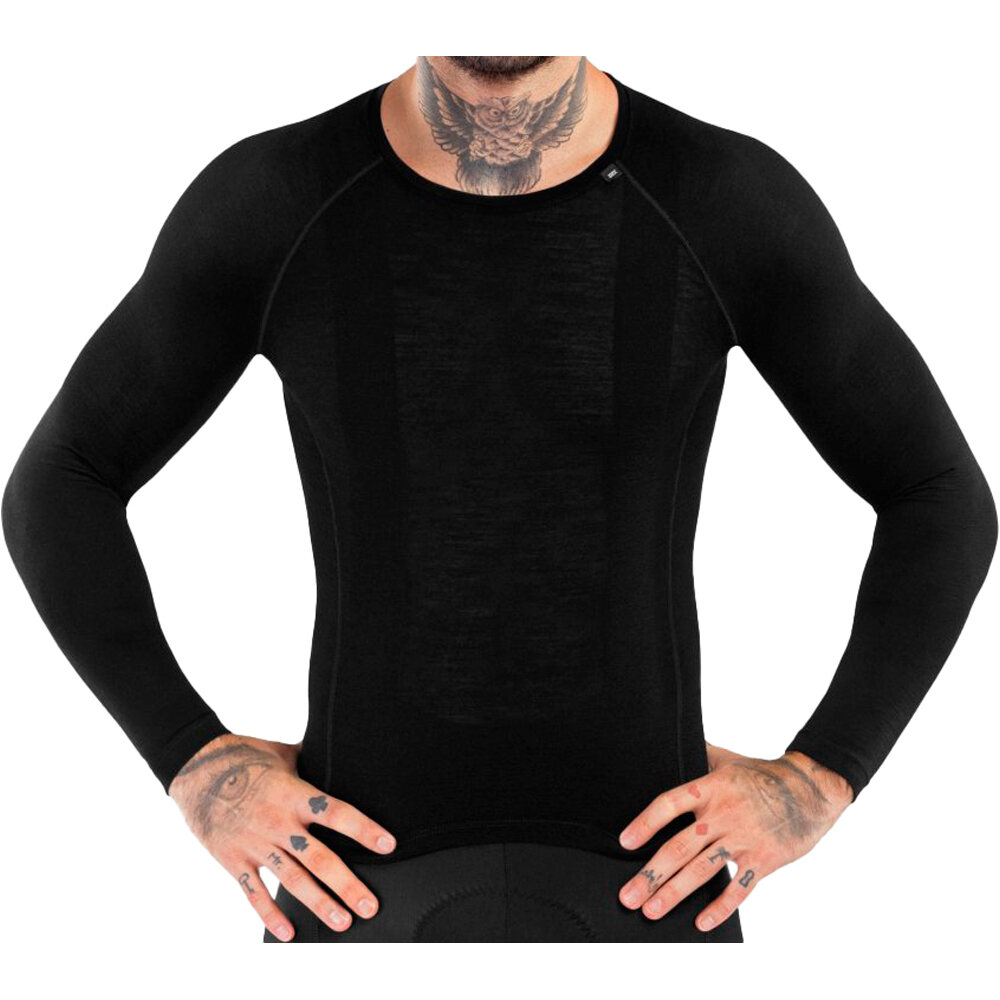 Siroko camiseta térmica manga larga SRX Typhoon vista frontal
