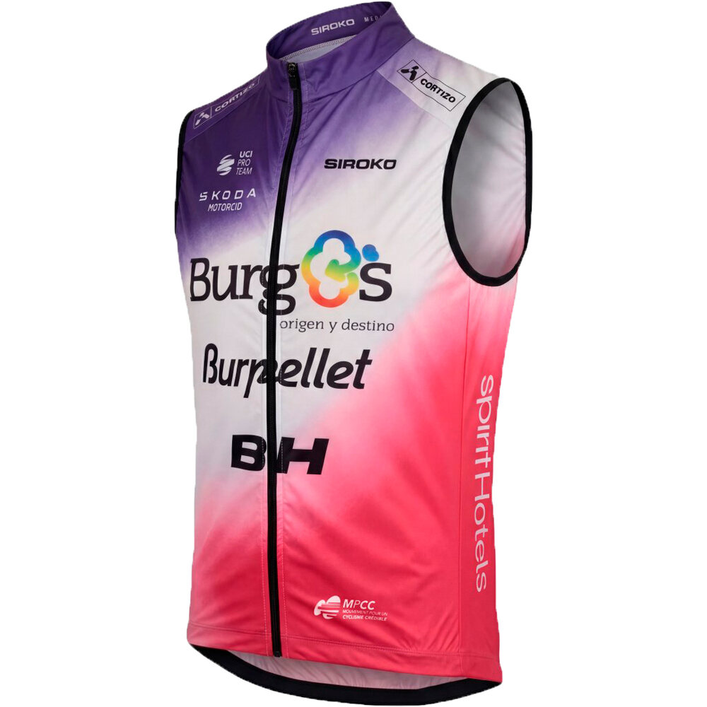Siroko chaleco ciclismo cortavientos BBBH 26 V1 Burgos 04