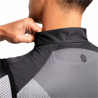Siroko chaleco ciclismo cortavientos OS V1 Luchador Black 03