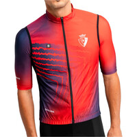 Siroko chaleco ciclismo cortavientos OS V1 Valiente Red vista frontal