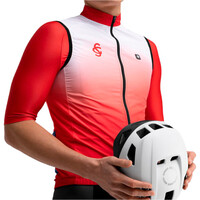 Siroko chaleco ciclismo cortavientos SC V1 Mareona vista frontal