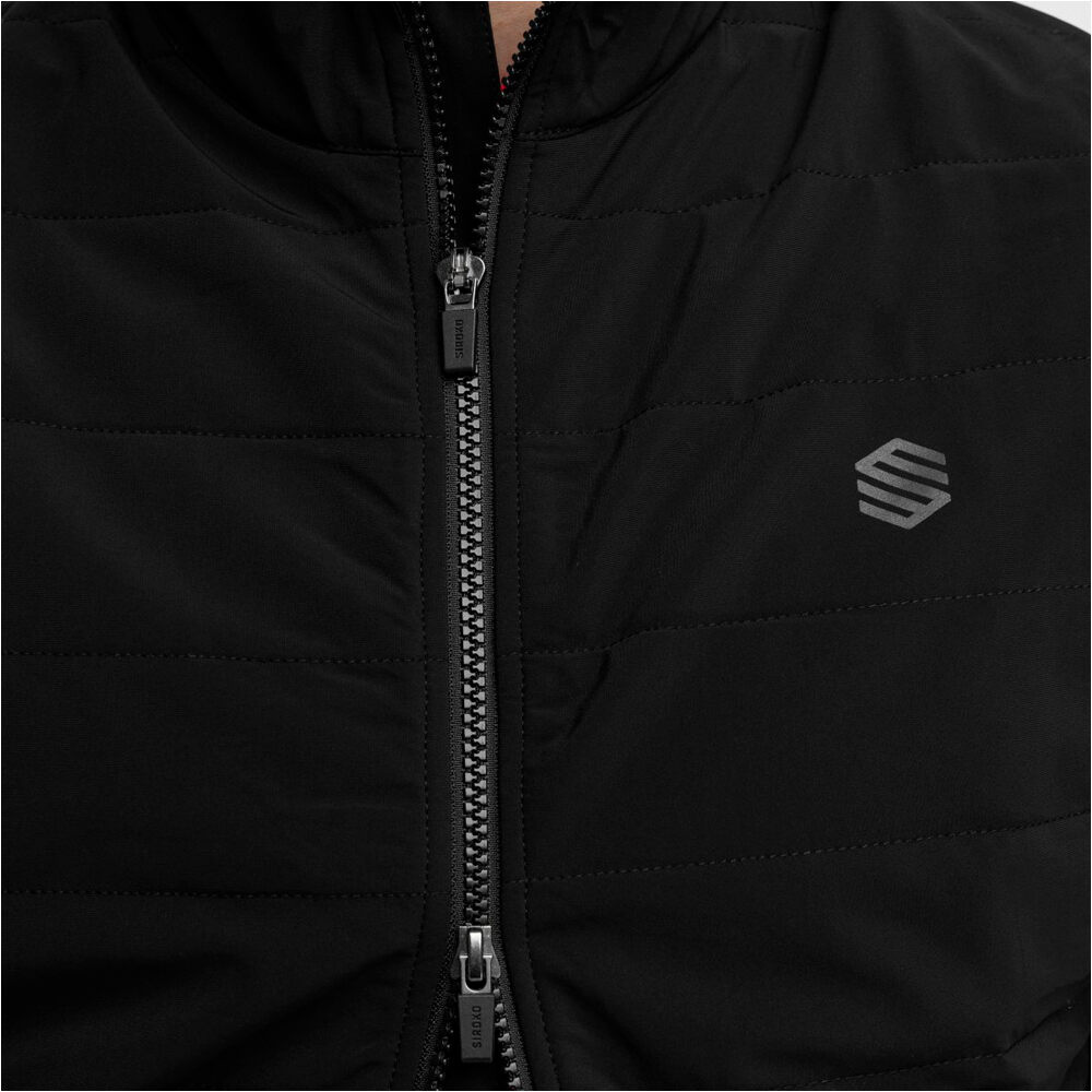 Siroko chaleco ciclismo cortavientos SRX Ultra Warm vista detalle
