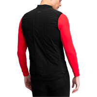 Siroko chaleco ciclismo cortavientos SRX Ultra Warm vista trasera